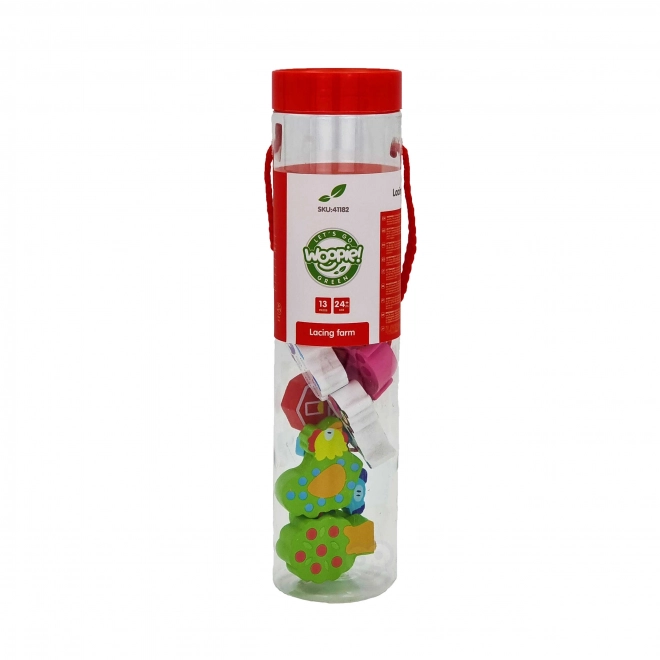 Drvene perle životinje farma