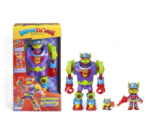 Figurica robota SuperThings Superbot Fury Storm