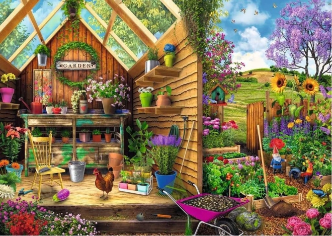 RAVENSBURGER Puzzle Vrtlarovo utočište EXTRA 300 dijelova