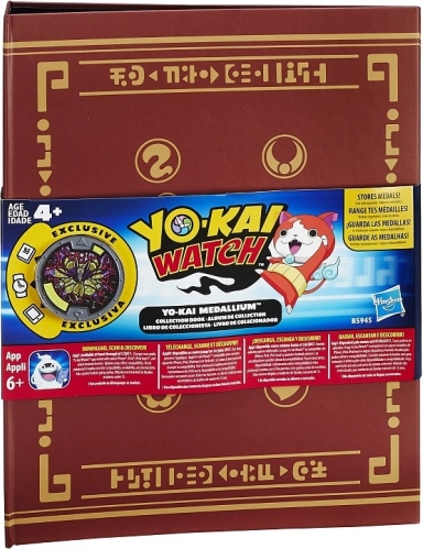 YO-KAI kolekcionarska knjiga s medaljama