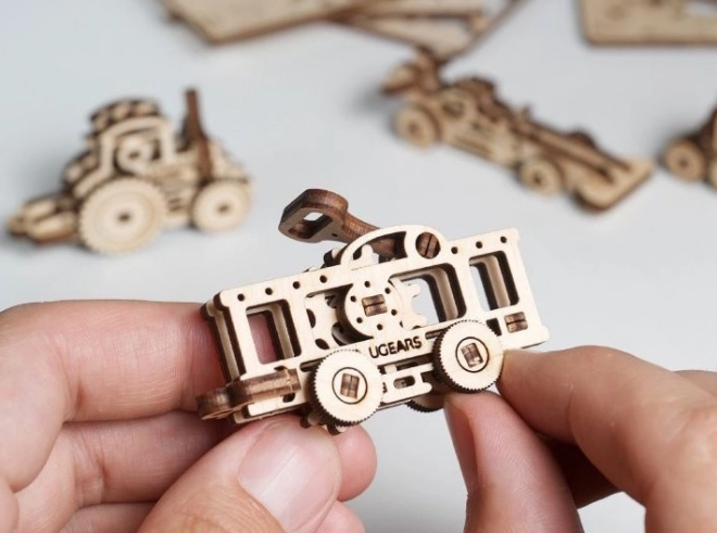 Ugears 3D drvene mehaničke slagalice Vozila