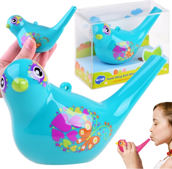 Vodena ptičja zviždaljka Water Bird – Tirkizna