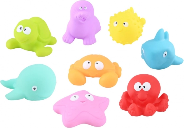 Životinjice za vodu – set 4 kom, 8 cm, 2 varijante