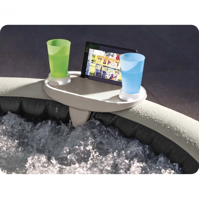 Držač za napitke s LED osvjetljenjem i prostorom za tablet, telefon SPA INTEX 28520