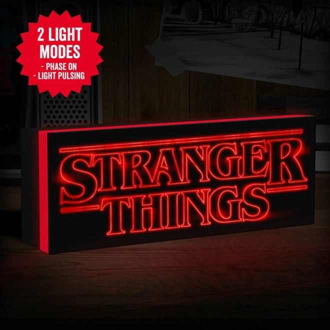 LED svjetlo s logotipom Stranger Things