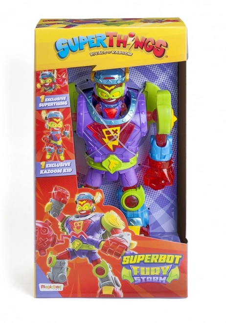 Figurica robota SuperThings Superbot Fury Storm
