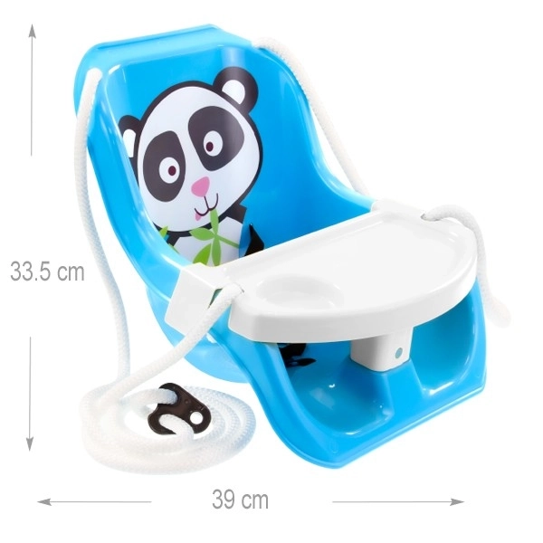 Ljuljačka sa stolićem Panda za najmlađe