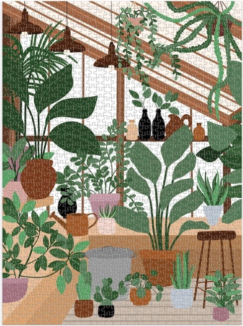 Puzzle Kuća Biljaka 1000 Dijelova