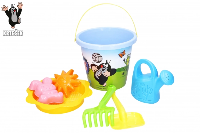 Pijesak set Krtica veliki 3,5 L plava