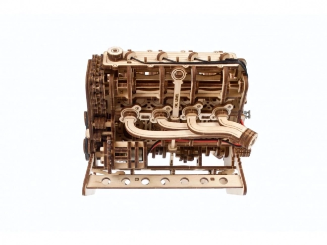 Ugears 3D drvene puzzle motor V8