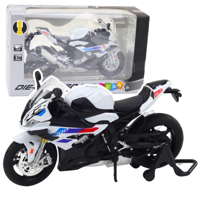Sportski metalni model motocikla 1:12 bijeli