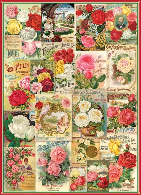 EUROGRAPHICS puzzle Katalog sjemenki: ruže 1000 dijelova