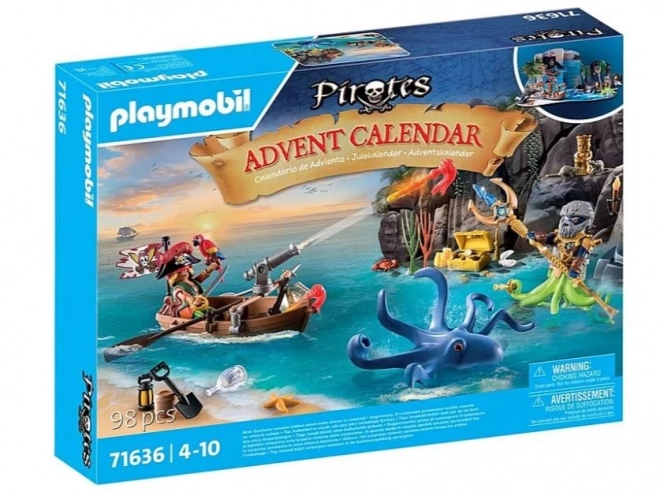 Set figura pirata 71636 Adventski kalendar pirata