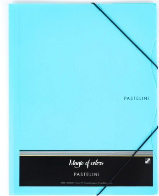 KARTON P+P Pastelini mapa s gumicom A4 plava