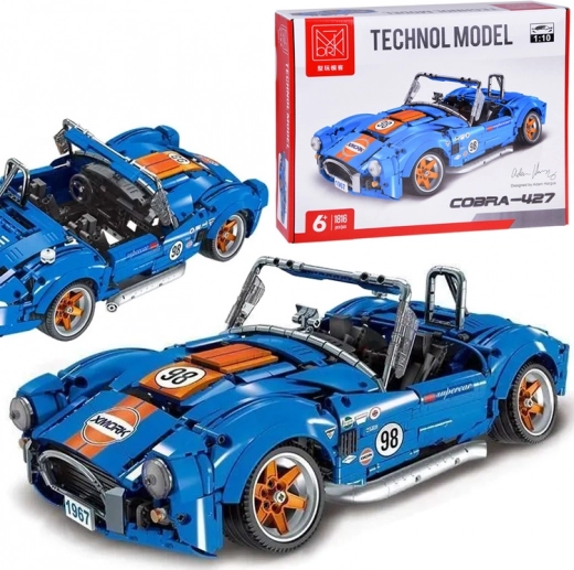 Tehnička građevna set auto Cobra 427 – sportski model od 1816 dijelova