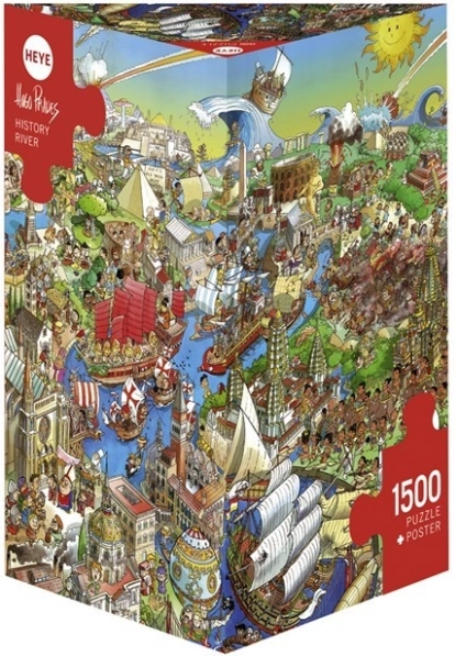 Puzzle 1500 dijelova - Rijeka povijesti