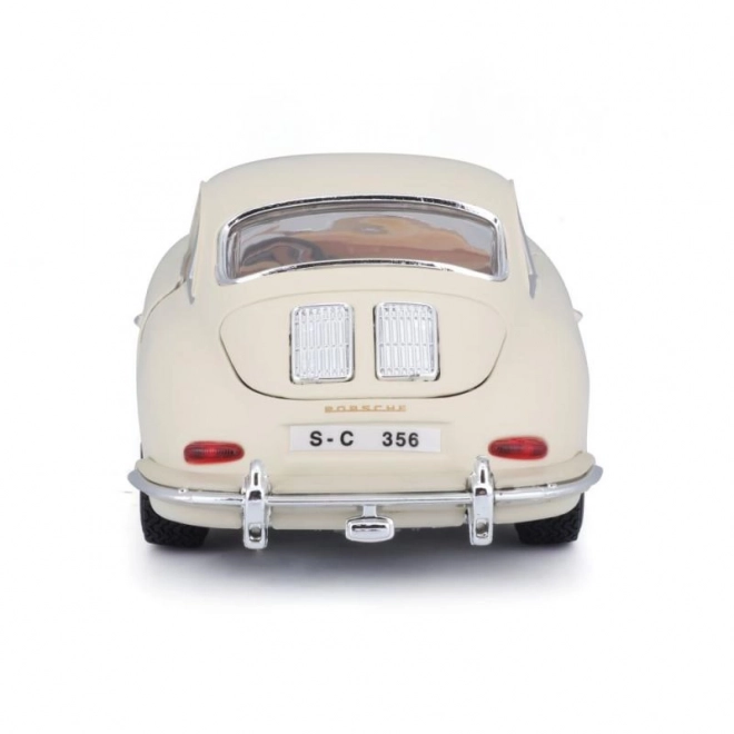 Bburago 1:24 Porsche 356B Coupe (1961) Bjelokost