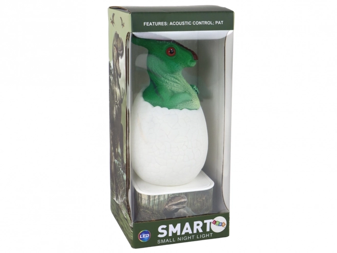 Noćna LED lampica Dino Parašaurolophus USB