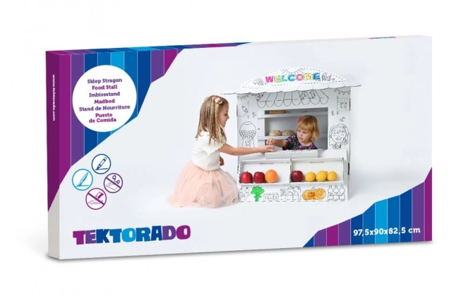 Štand - kartonske bojanke