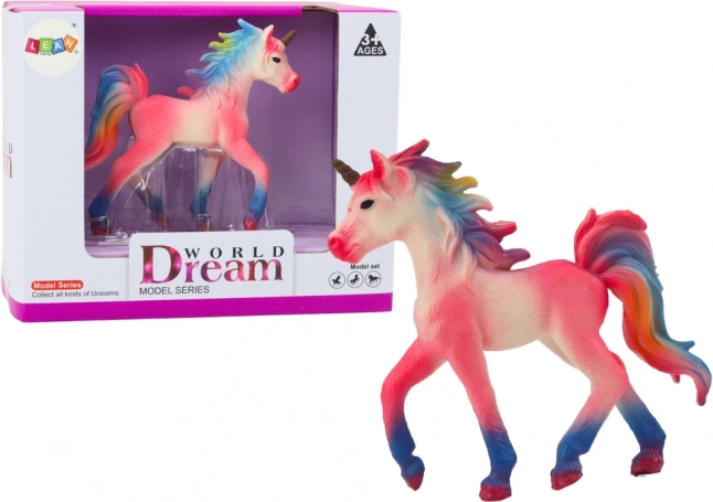 Kolekcionarska figurica mali ružičasti jednorog 8 cm