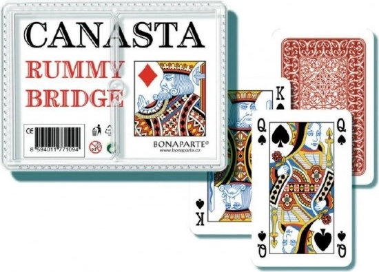 Kartaška igra Canasta u plastičnoj kutijici