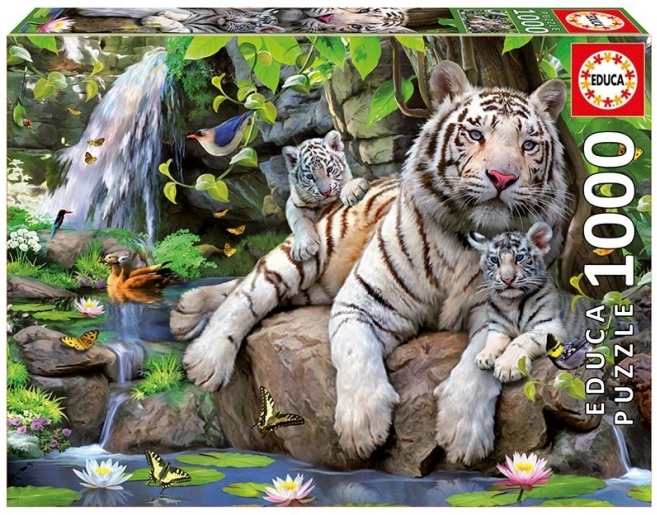 Puzzle Bijeli Tigrovi 1000 kom