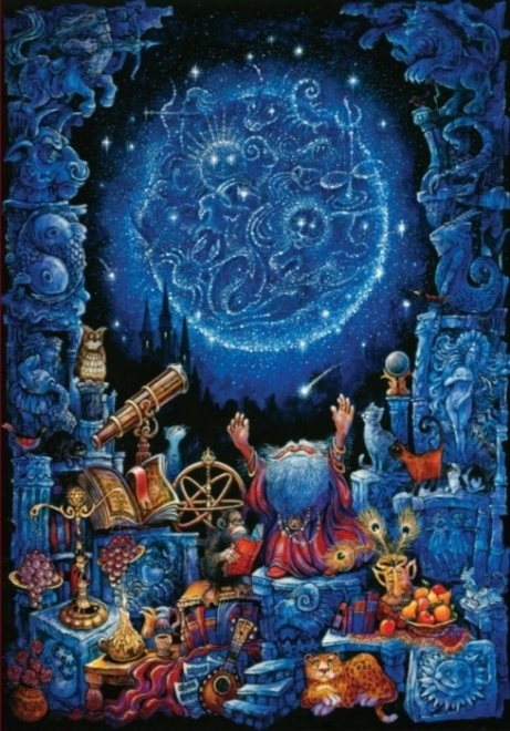 Svjetleća slagalica Astrologija 1000 dijelova