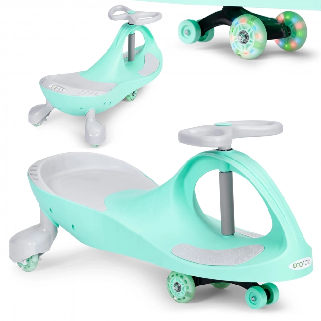 Autić Wiggle Car sa svjetlećim kotačima zeleni ECOTOYS