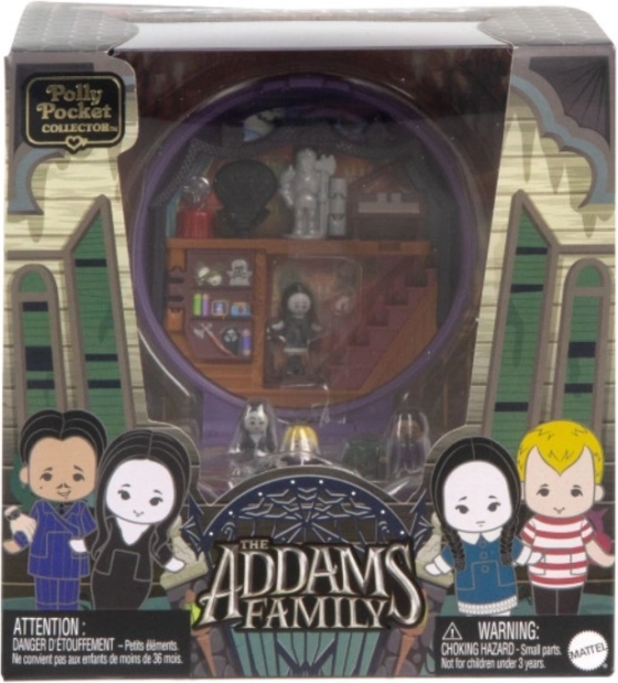 Kolekcionarska set Polly Pocket Obitelj Addams
