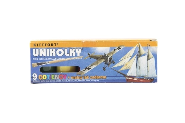 Set modelarskih boja Unikolky