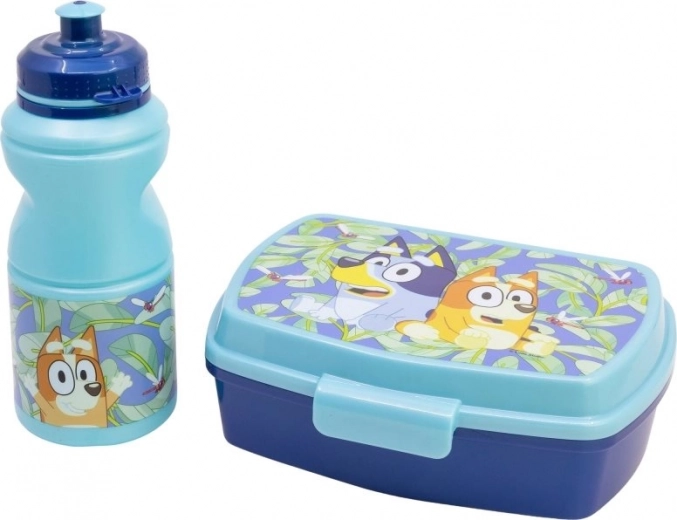 dječji set za jelo 2-u-1 s motivom BLUEY