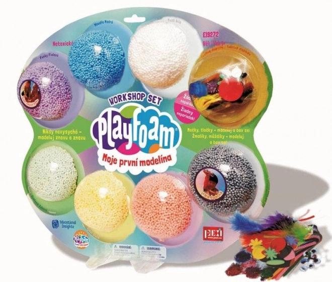 PlayFoam® Modelina/Plastelina kugličasta s dodacima 7 boja