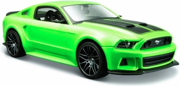 Kolekcionarski model FORD Mustang Street Racer 1:24 zeleni