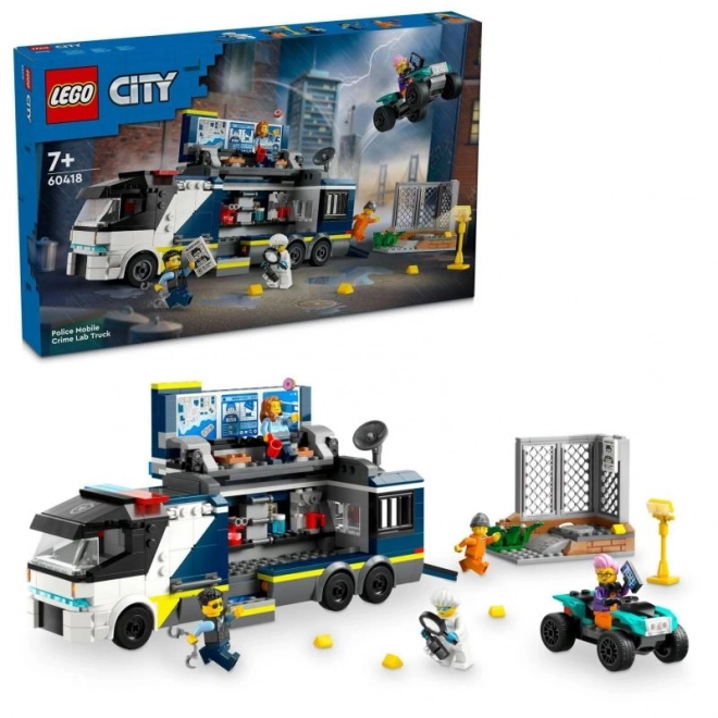 LEGO® City 60418 Mobilna kriminalistička laboratorija policajaca