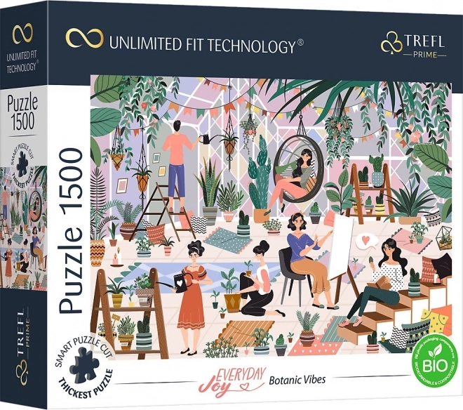 trefl puzzle uft everyday joy: botaničko raspoloženje 1500 dijelova