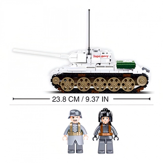 Sluban Bitka za Budimpeštu M38-B0978 Bijeli tenk T-34/85