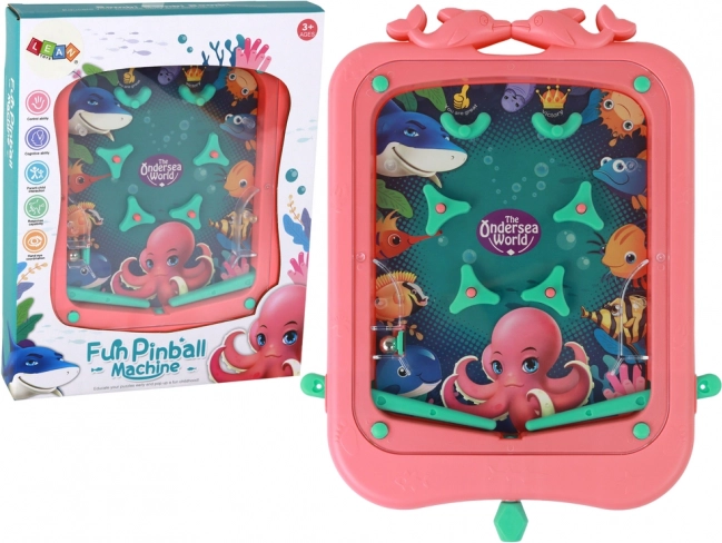 Arkadna igra Mini Pinball s loptom Pink