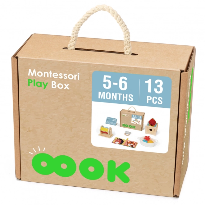 Tooky Toy veliki montessori obrazovni box 6u1