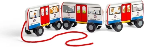 Bigjigs Toys Povlačna igračka Londonska podzemna željeznica