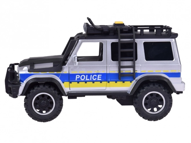 Terensko policijsko auto s svjetlima i zvukovima
