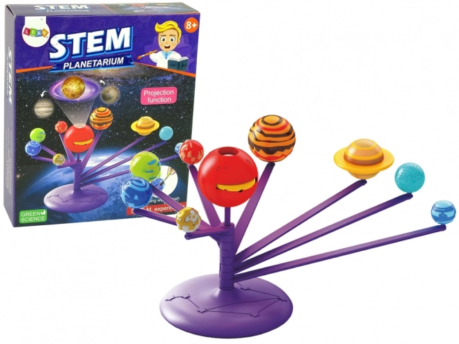 Obrazovni set pokretnog planetarija za bojanje