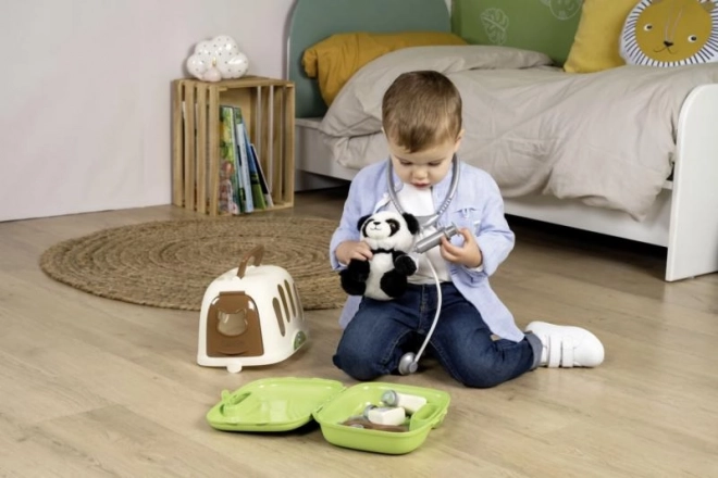 Veterinarska kolica s pandama i transportnim boxom 2u1