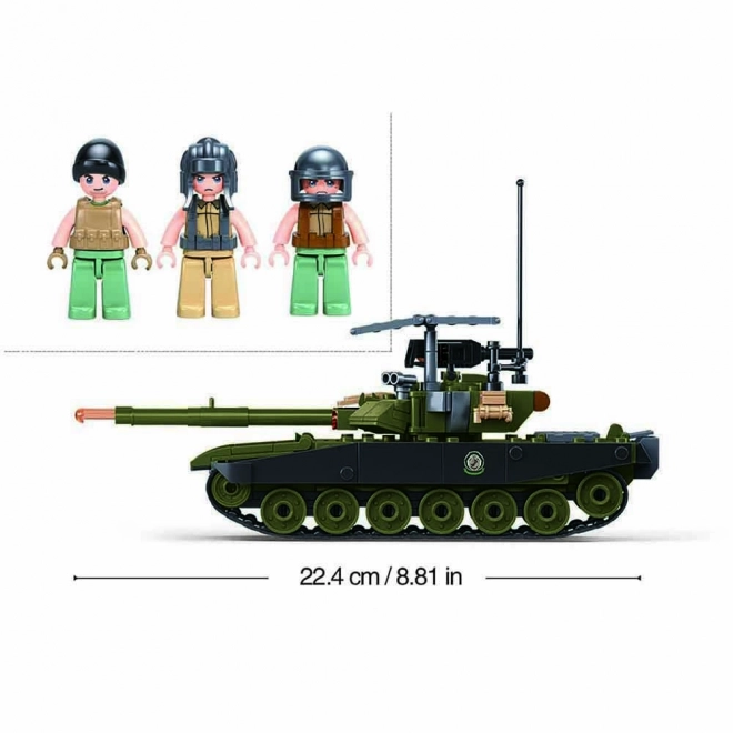 Sluban vojni tenk IFR T90AS