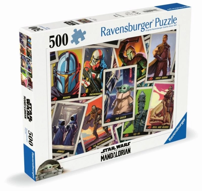 Puzzle Star Wars: The Mandalorian - Baby Yoda 500 dijelova