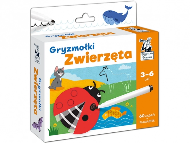 Kreativne kartice Životinje 3-6g KS0686