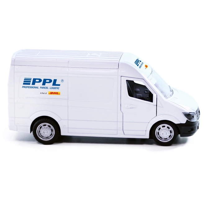 Metalni auto PPL s vratima koja se otvaraju 14 cm