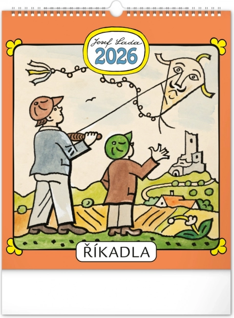 Zidni kalendar Josef Lada - Izreke 2026