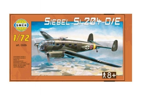 Model Siebel Si 204 D/E 1:72 29,5x16,6cm u kutiji 34x19x5,5cm