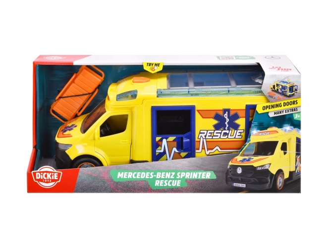 spasilačko vozilo Dickie Toys Mercedes-Benz Sprinter