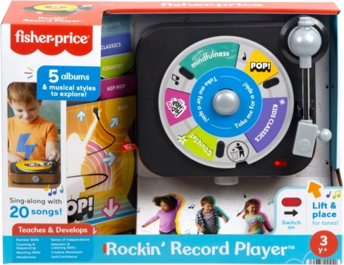 Gramofon za najmlađe FISHER-PRICE – interaktivni dječji radio